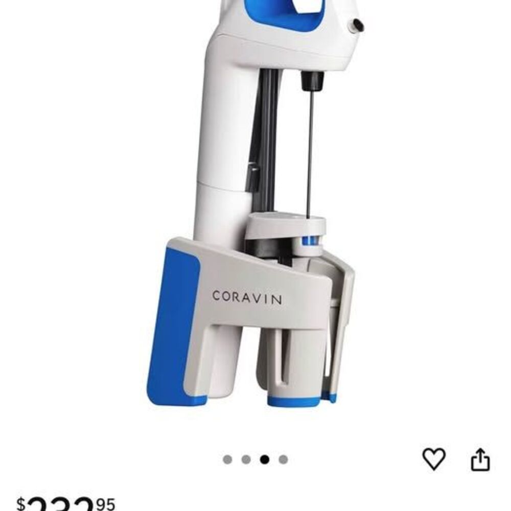 Coravin Model One Advanced Wine Preservation System-Tested - Excellent Condition